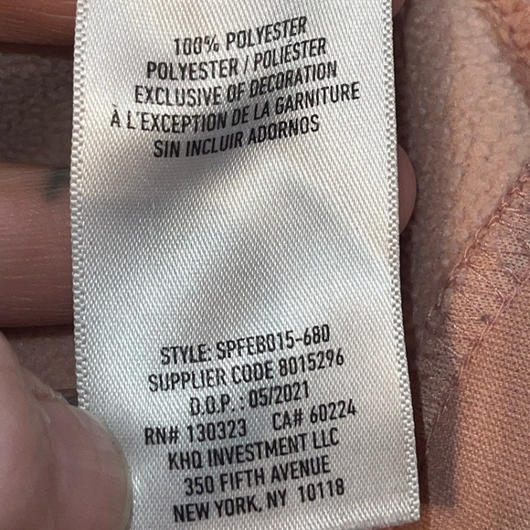 Spyder Pink Full Zip Jacket - Picture 5 of 6